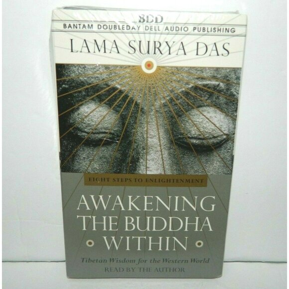Awakening the Buddha Within Lama Surya Das AudioBook 2 Cassette Tape - NEW - Picture 1 of 3